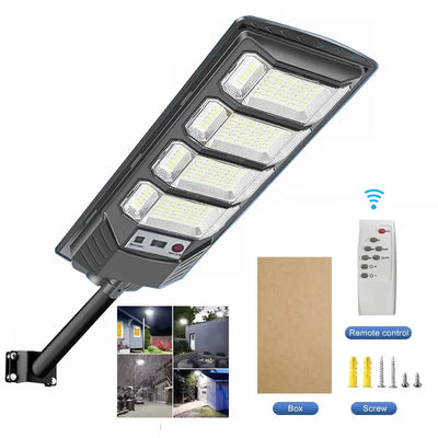Projecteur Solaire Puissant Extérieur Détecteur Mouvement LED Jardin Rue