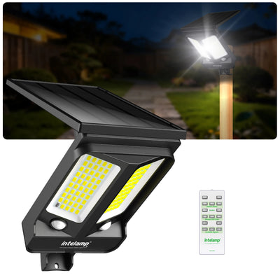 Projecteur Solaire 3000LM Détecteur Télécommande - vue 6