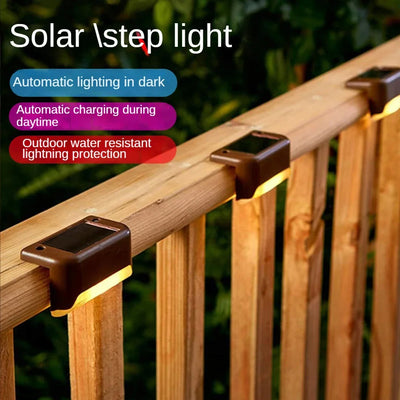 Lampe Solaire Escalier et Marche LED Étanche IP65