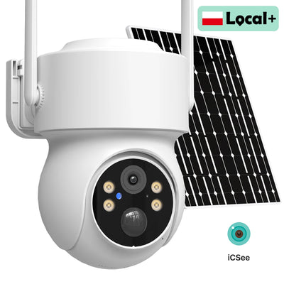 Caméra Solaire WiFi Sans Fil Extérieure