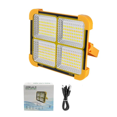 Lampe de Camping Solaire 528 LED Rechargeable 10000 mAh
