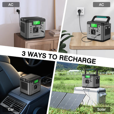 Générateur Solaire Portable 500W 518Wh - vue 4