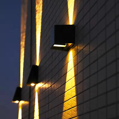 Applique Solaire Murale Extérieure Haut-Bas