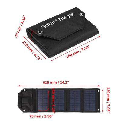 Panneau Solaire Pliable 60W 80W 100W Camping