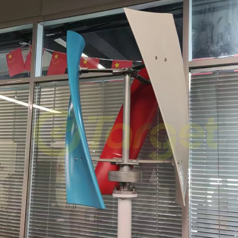 Éolienne Verticale Maglev 5 kW à 10 kW Hybride MPPT