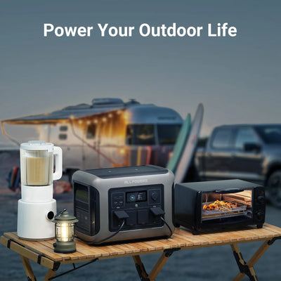 Station d'Énergie Solaire Portable 1800W 1152Wh