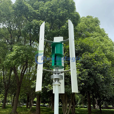 Éolienne Verticale 5 kW à 10 kW 12V 24V 48V MPPT Hybride
