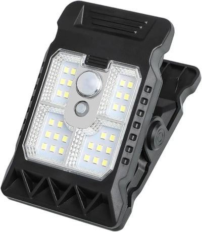 Lampe Solaire Extérieur à Clip Détecteur de Mouvement Puissante