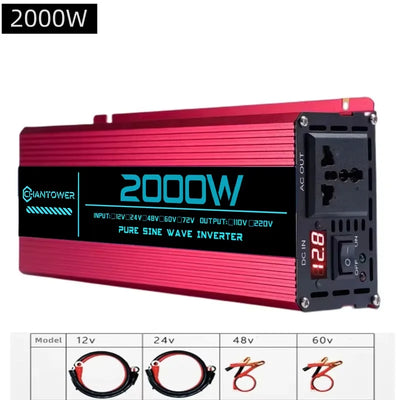 Convertisseur Solaire Onde Pure 1600W à 6000W