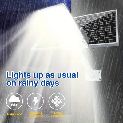 Lampadaire Solaire Extérieur 232 LED avec Télécommande