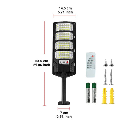 Lampe Solaire Murale LED Puissante Détecteur Mouvement IP65