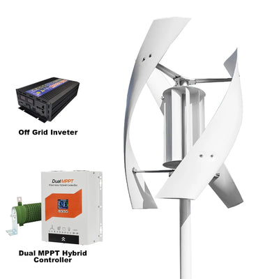 Éolienne Verticale Maglev 3 kW à 5 kW Basse Vitesse