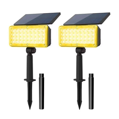 Projecteur Solaire Paysage LED Étanche Jardin Mur Rue