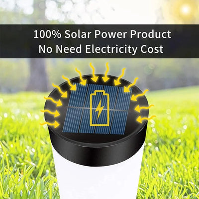 Piquet Solaire Jardin Longue Autonomie 15h Finition Métal