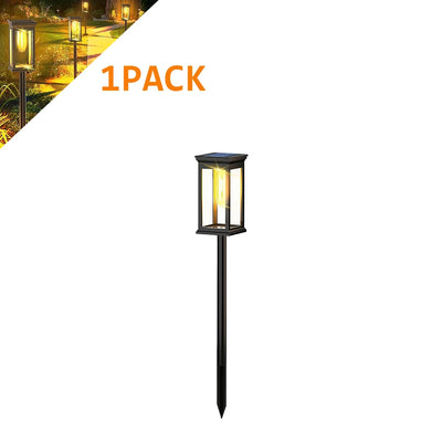Piquets Solaires Jardin Détachables Lot Panneau Intégré IP65