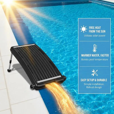 Chauffage Solaire Piscine Panneau Courbé Hors Sol