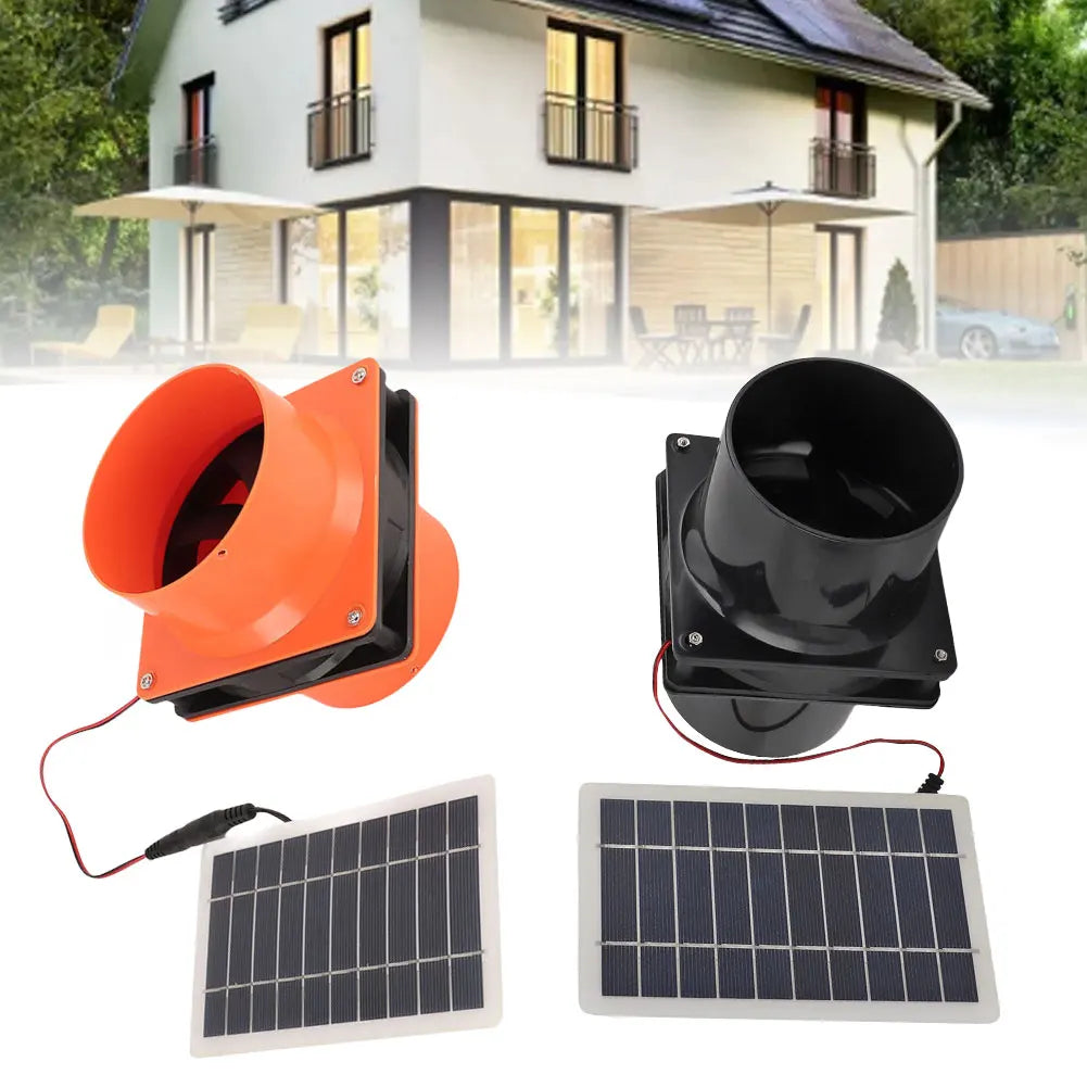 Extracteur Solaire 10W pour Serre et Poulailler