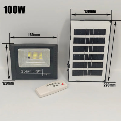 Projecteur Solaire Extérieur Réflecteur 500W