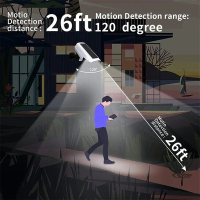 Projecteur Solaire Extérieur Factice Anti-Intrusion avec Détecteur de Mouvement