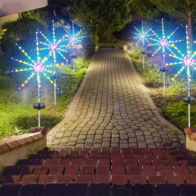 Guirlande Solaire Météore 8 Modes Étanche Noël et Jardin