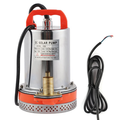 Pompe Solaire Submersible Piscine 12V 180W et 24V 220W