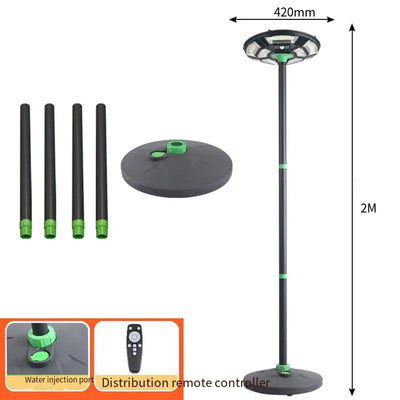 Lampadaire Solaire Portable Détecteur de Mouvement
