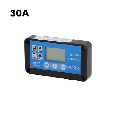 Kit Panneau Solaire Portable 60A avec Régulateur et USB