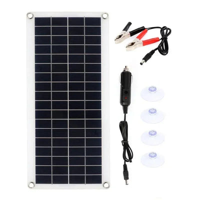 Panneau Solaire 12V Monocristallin avec Contrôleur