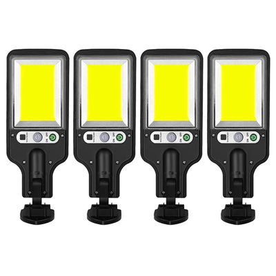 Lampe Solaire COB Capteur Mouvement Couloir Jardin