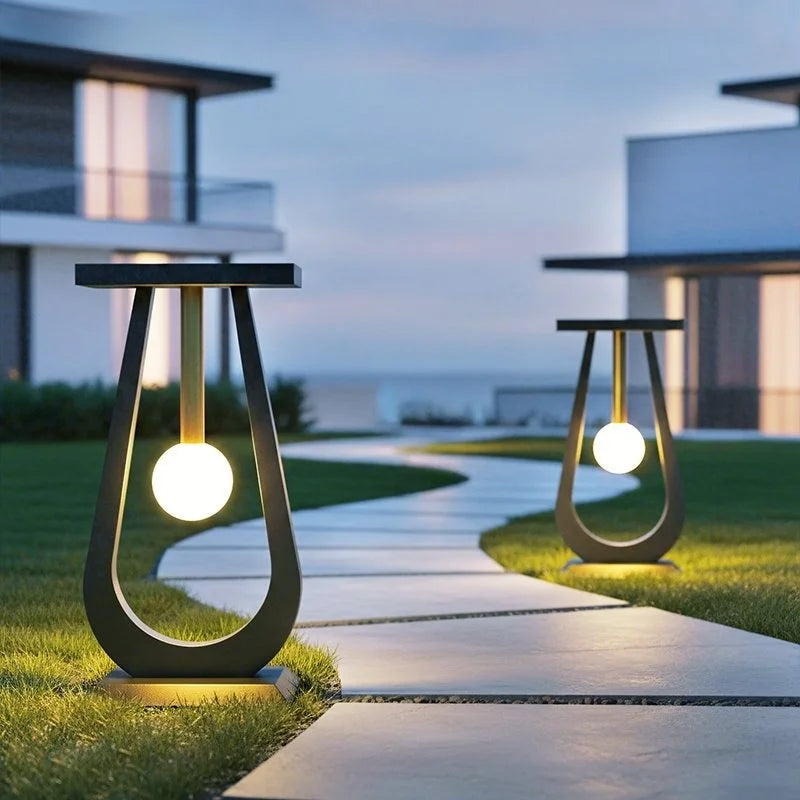 Lampe Solaire de Jardin Haut de Gamme pour Pelouse