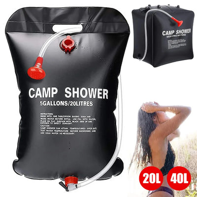 Sac de Douche Solaire 20L 40L pour Camping