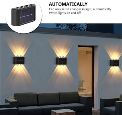 Applique Solaire Murale LED Étanche
