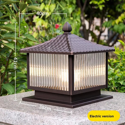 Lampe Solaire Pilier de Portail et Poteau Étanche IP65