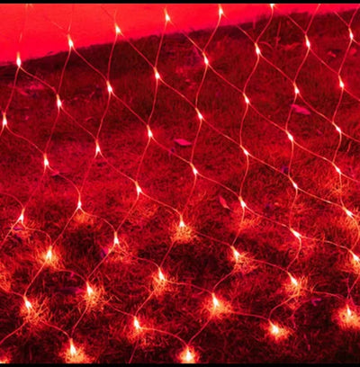 Filet Lumineux Solaire LED 3x2 m et 6x4 m Noël