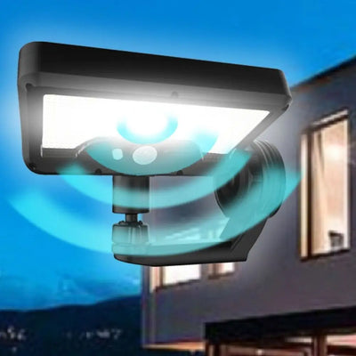 Applique Murale Solaire Pliable 92 LED Détecteur de Mouvement