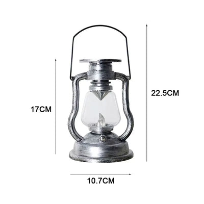 Lanterne Solaire de Jardin Effet Flamme