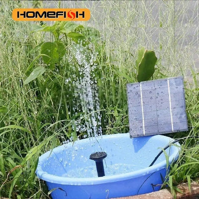 Mini Pompe Solaire de Fontaine 1,2W avec Panneau