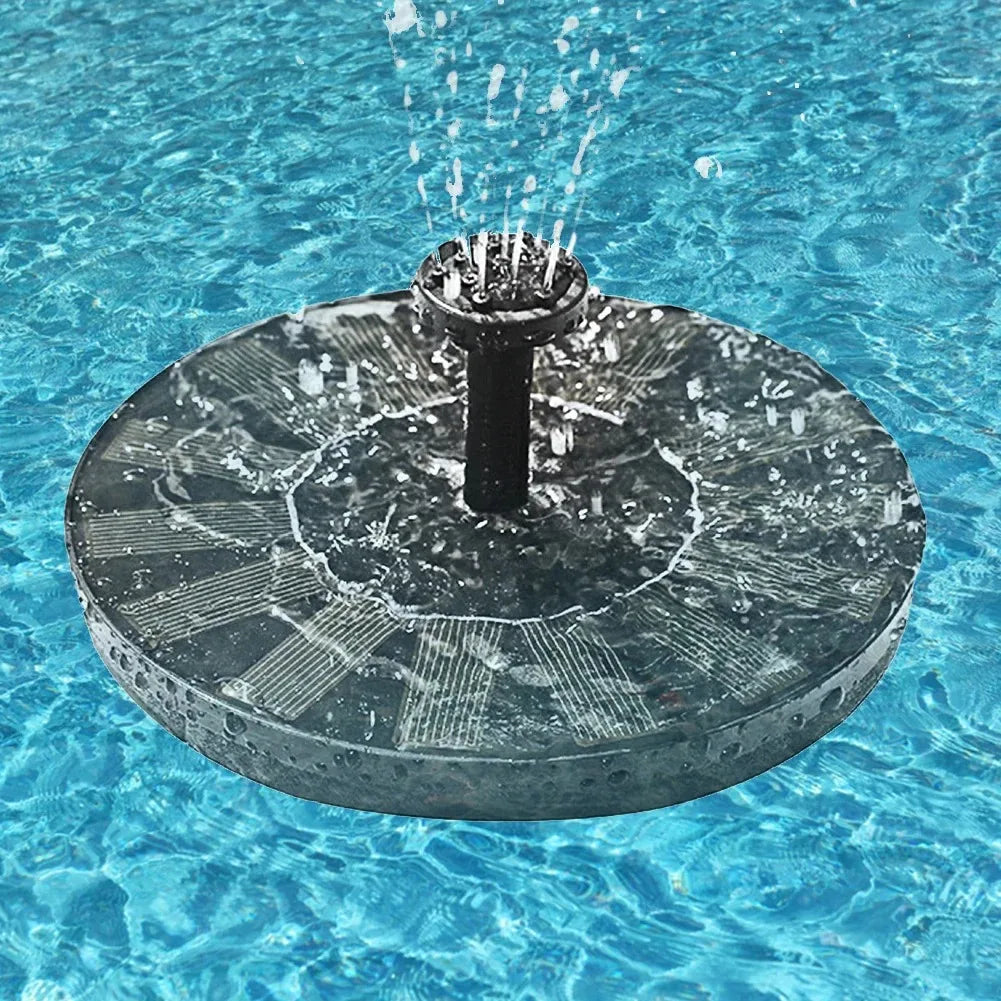 Fontaine Solaire Flottante 13, 16 ou 18 cm pour Bain d'Oiseaux