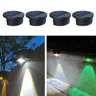 Lampe Solaire Étanche Lot de 4 pour Terrasse et Jardin