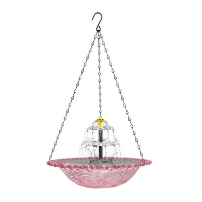 Fontaine Solaire Suspendue Cascade Abreuvoir pour Colibris