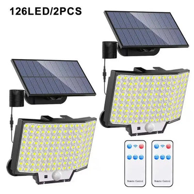 Projecteur Solaire avec Détecteur de Mouvement 348 LED