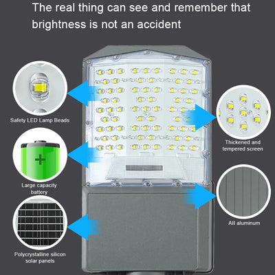 Projecteur solaire LED installé sur un mur de jardin