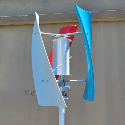 Éolienne Verticale 10 kW Hors Réseau MPPT Hybride 12V 48V