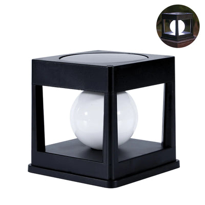 Lampe Solaire Poteau Clôture Pilier Étanche Extérieur