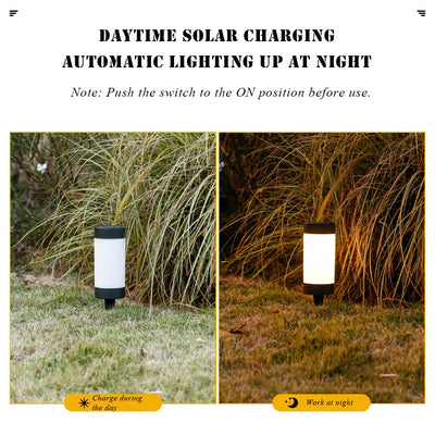 Lot de 4 Lampes Solaires LED Extérieur Pelouse Jardin