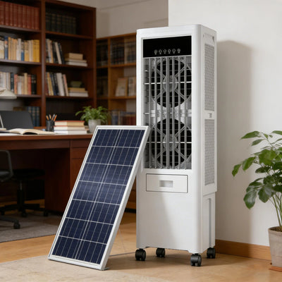 Rafraîchisseur d'Air Solaire par Évaporation 280W 50 L