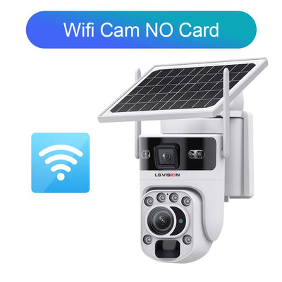 Caméra Solaire 4G Zoom Optique 60X Extérieure
