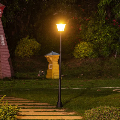 Troisième modèle du lampadaire solaire extérieur LED