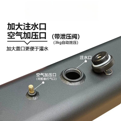 Douche Solaire de Toit avec Réservoir Pressurisé pour Van