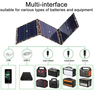 Panneau Solaire Pliable Portable 800W - vue 5